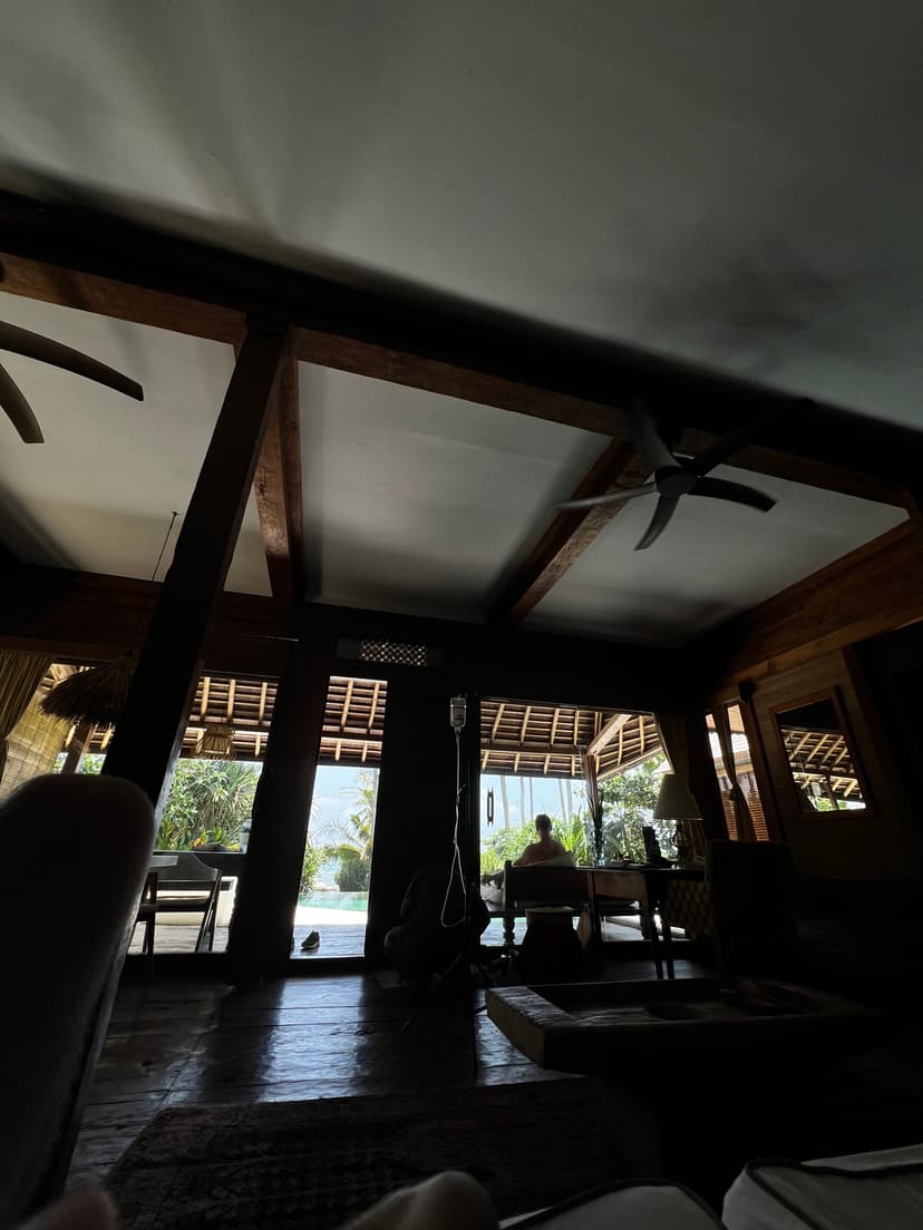 Villa workspace in Bali